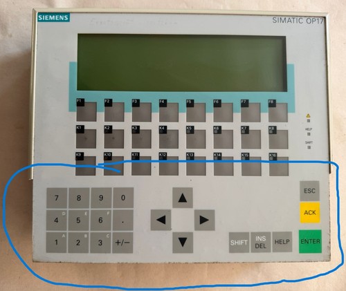 Siemens simatic operator panel - operator,