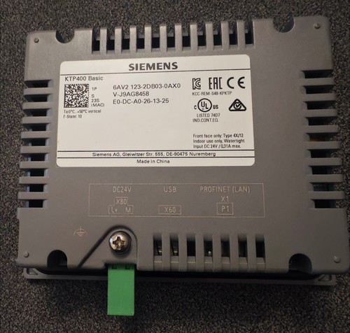 Siemens simatic ktp400 basic - siemens,