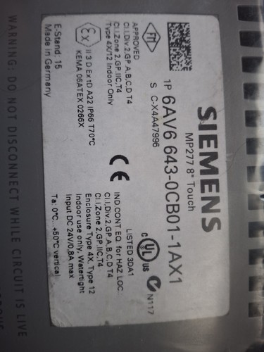 Siemens simatic multi - simatic, panel