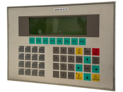 Siemens simatic operator panel - operator,
