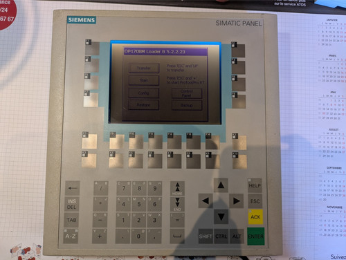 Siemens panel simatic op170b - siemens,